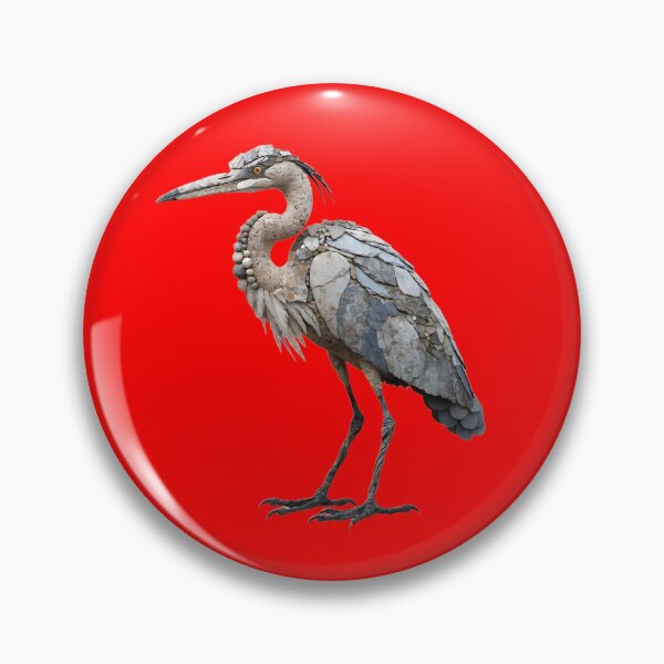 Item preview, The stonepunk great white egret sticker designed and sold by spoo-art.