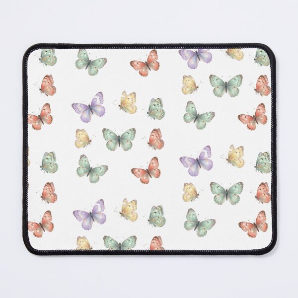Item preview, Impressionist Butterfly Collection in Soft Pastel Harmony designed and sold by BrunoLinuxArt.