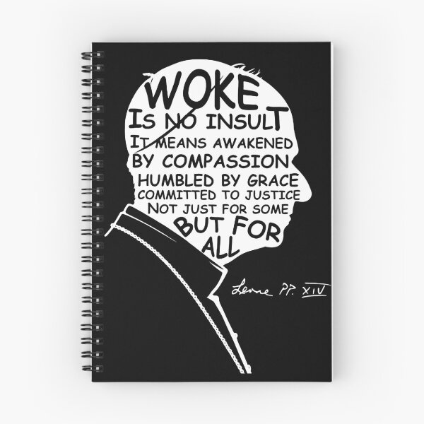 Item preview, Woke Is No Insult. It Means Awakened By Compassion, Humbled By Grace, Committed To Justice Not Just For Some But For All designed and sold by sawczy-shop.