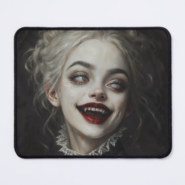 Item preview, Victorian Vampire Woman Gothic Smile Portrait designed and sold by DarkHolyQueen.