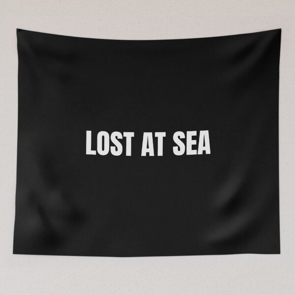 Item preview, Lost at Sea (White) designed and sold by ShipCrewNation.