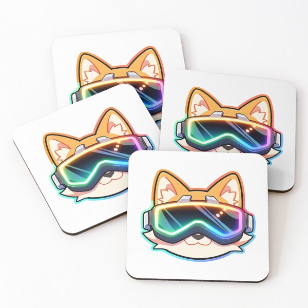 Item preview, Neon VR Corgi Face with Cyberpunk dog Kawaii Gamer for Youth designed and sold by lematworks.