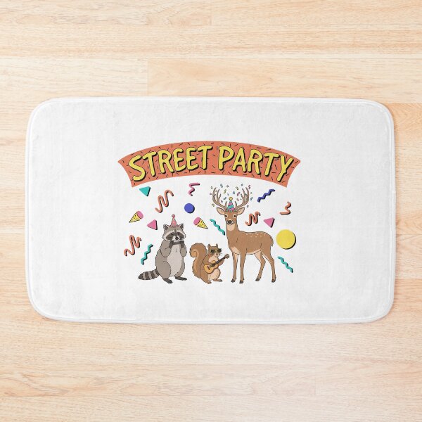 Item preview, Street Animal Party 1990s Style Raccoon Deer Squirrel  designed and sold by Milasneeze.
