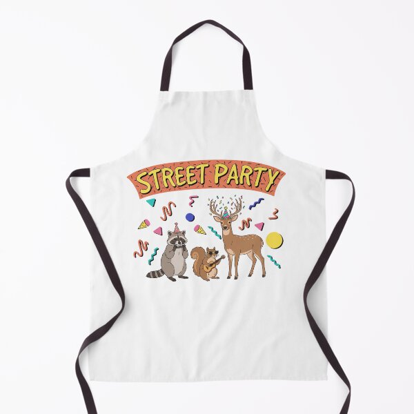 Item preview, Street Animal Party 1990s Style Raccoon Deer Squirrel designed and sold by Milasneeze.