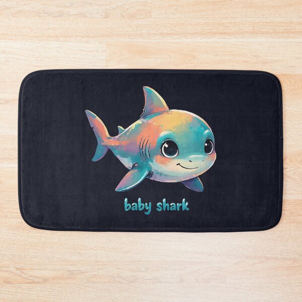Item preview, Cute Baby Shark Design designed and sold by sks-ai-artist.