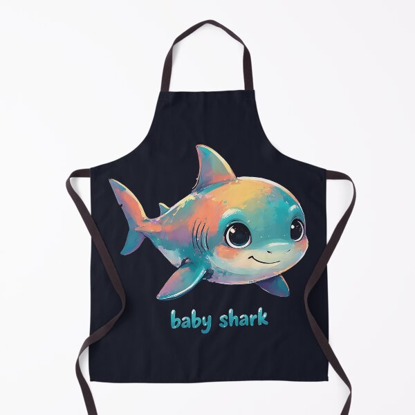 Item preview, Cute Baby Shark Design designed and sold by sks-ai-artist.