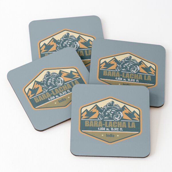 Item preview, Bara Lacha La Himalaya India Biker Badge designed and sold by CynthiaGraphics.