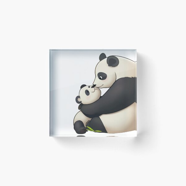Item preview, Panda mother and son designed and sold by RiverFong.
