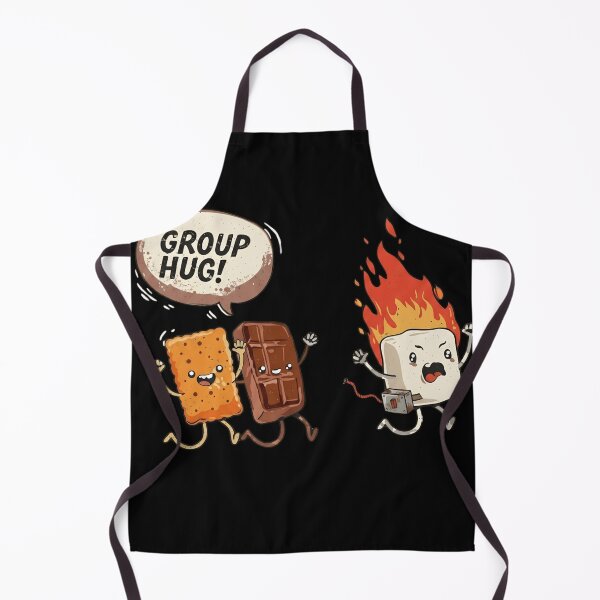 Item preview, Funny S'mores Group Hug - Cute Toasted Marshmallow Chocolate Cracker designed and sold by haitrieuic96.