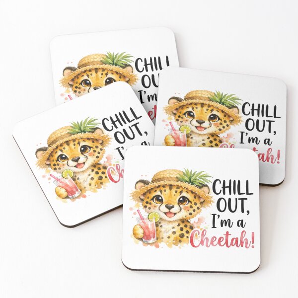 Item preview, I'm a Cheetah Funny Summer Animal Pun designed and sold by LunaPixelStudio.