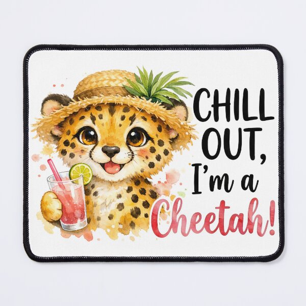 Item preview, I'm a Cheetah Funny Summer Animal Pun designed and sold by LunaPixelStudio.