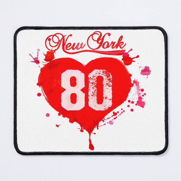 Item preview, Vintage New York 80 Blue Heart Splatter NYC designed and sold by CosmicControl.