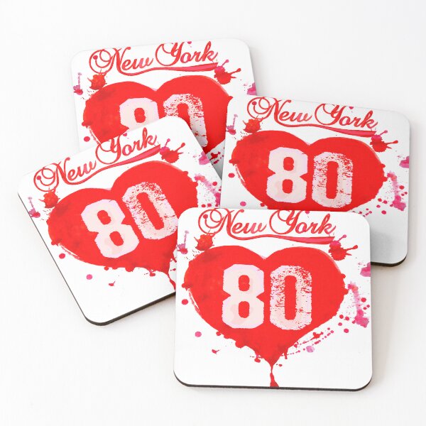 Item preview, Vintage New York 80 Blue Heart Splatter NYC designed and sold by CosmicControl.