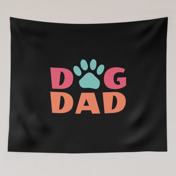Item preview, Dog Dad Paw Print Canine Father Pet Lover designed and sold by AntiqueImages.
