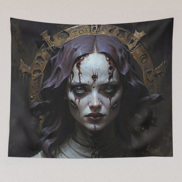 Item preview, To Be or Not to Be Gothic Martyr Portrait designed and sold by DarkHolyQueen.
