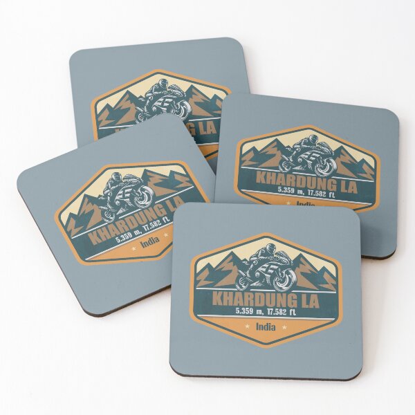 Item preview, Khardung La Himalaya India Biker Badge designed and sold by CynthiaGraphics.