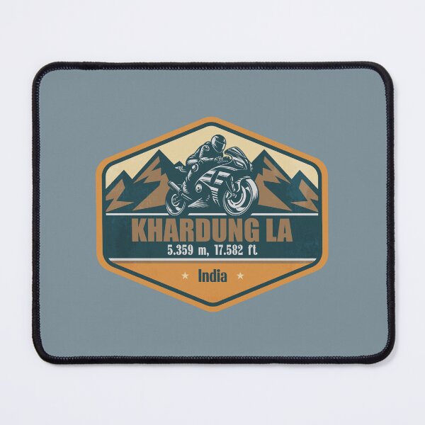 Item preview, Khardung La Himalaya India Biker Badge designed and sold by CynthiaGraphics.