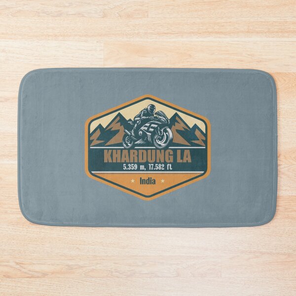 Item preview, Khardung La Himalaya India Biker Badge designed and sold by CynthiaGraphics.