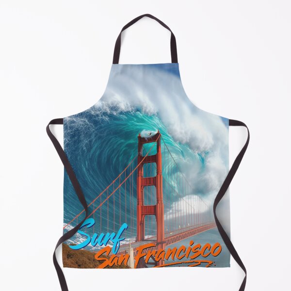Item preview, Surf San Francisco Print designed and sold by Lichentroupe63.