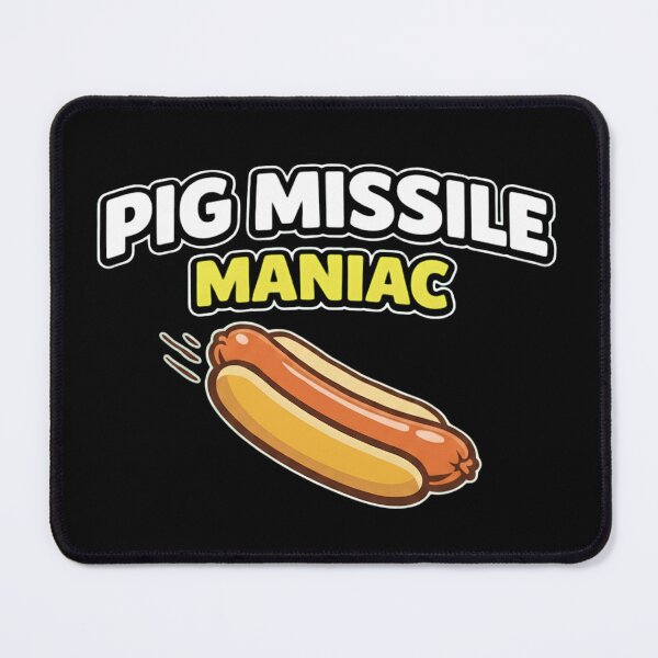 Item preview, Pig Missile Maniac Funny Hot Dog Lover Glizzy Humor designed and sold by haitrieuic96.