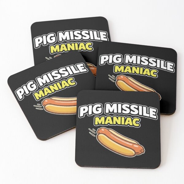 Item preview, Pig Missile Maniac Funny Hot Dog Lover Glizzy Humor designed and sold by haitrieuic96.
