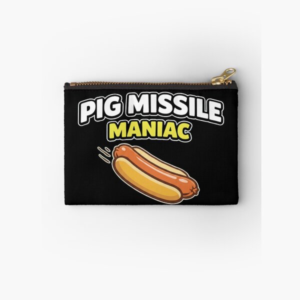 Item preview, Pig Missile Maniac Funny Hot Dog Lover Glizzy Humor designed and sold by haitrieuic96.