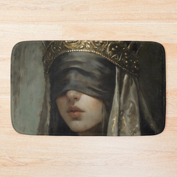 Item preview, Blind Justice Themis Gothic Gold Crown Art designed and sold by DarkHolyQueen.