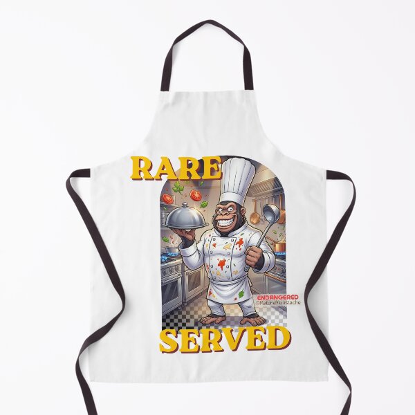 Item preview, Gorilla Chef - Master of Wild Cuisine designed and sold by Nature & Moustaches.