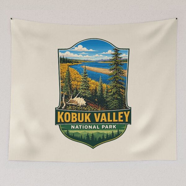 Item preview, Kobuk Valley National Park Retro Design designed and sold by Gideon Emmerich.