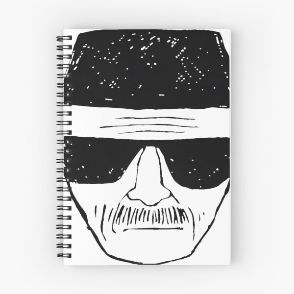 Item preview, Breaking Bad Walter White Heisenberg face Sticker designed and sold by OIComics.