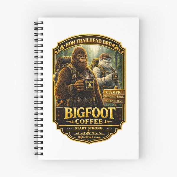 Item preview, Hoh Trailhead Brew Bigfoot Coffee designed and sold by Bigfoot Fuel Co.