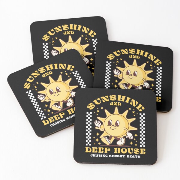Item preview, Sunshine and Deep House Retro 70s Sun Aesthetic designed and sold by Dmetalx Art Apparel.