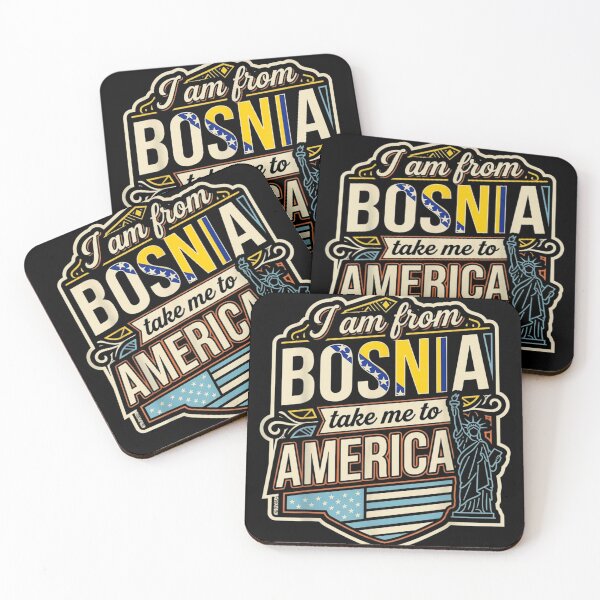 Item preview, I Am From Bosnia Take Me To America Bosnian American Heritage designed and sold by NgumohaLanke.