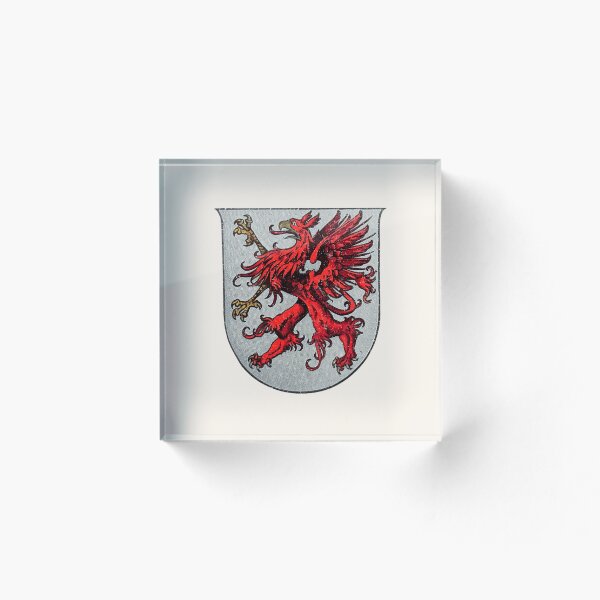 Item preview, Coat of Arms Pomerania — Red Griffin Historical Heraldry designed and sold by BestVarieties.