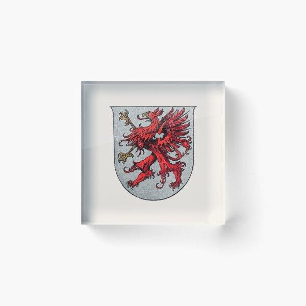 Item preview, Coat of Arms Pomerania — Red Griffin Historical Heraldry designed and sold by BestVarieties.