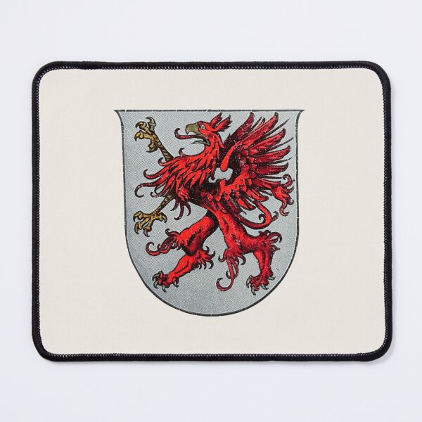 Item preview, Coat of Arms Pomerania — Red Griffin Historical Heraldry designed and sold by BestVarieties.