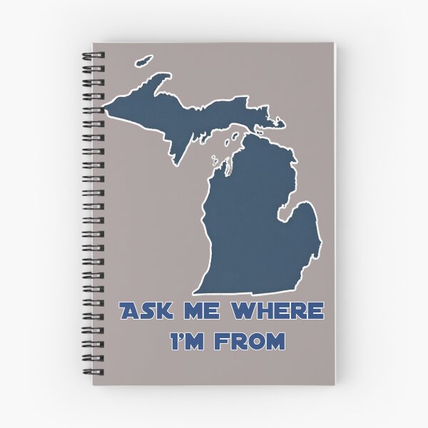 Item preview, Ask me where I'm from - Michigan designed and sold by Robo-Mart Smart Shopping.