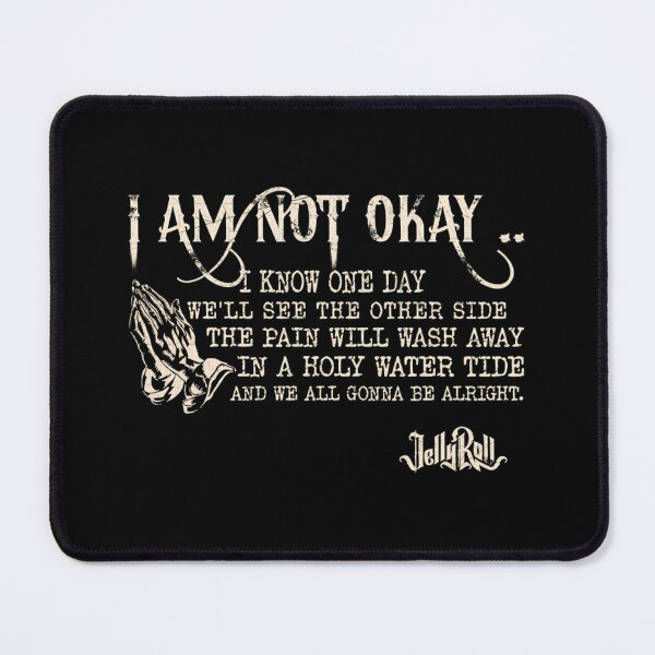 Item preview, Jelly Roll I Am Not Okay Retro designed and sold by RiebbonzzArt.