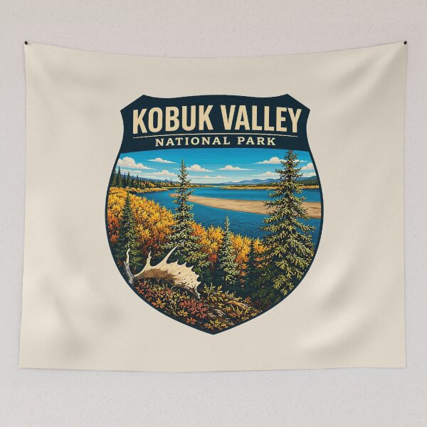 Item preview, Kobuk Valley National Park Retro Design designed and sold by Gideon Emmerich.