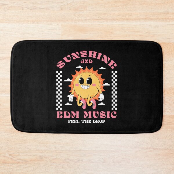 Item preview, Sunshine and EDM Music Retro Sun Festival Rave designed and sold by Dmetalx Art Apparel.
