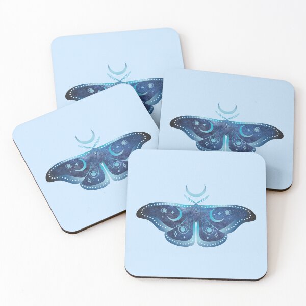 Item preview, The Lunar Moth (Blue) designed and sold by xWiseGirl.