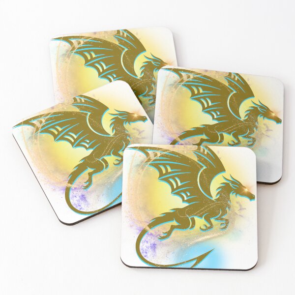 Item preview, Celestial Dragon: Gilded Cosmos and Stardust designed and sold by Diseño que alegran tu día.