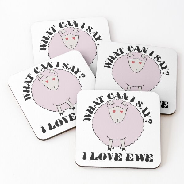 Item preview, Graphic design ewe pun designed and sold by Kit_Cat.Designs.