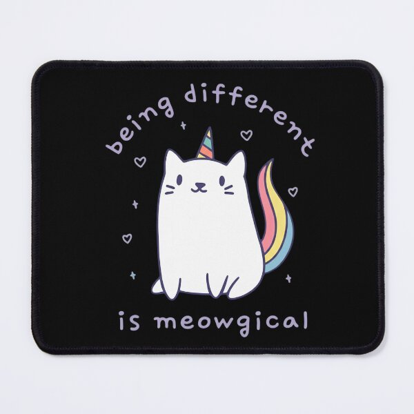 Item preview, Being Different Is Meowgical Kawaii Caticorn Rainbow Art designed and sold by haitrieuic96.