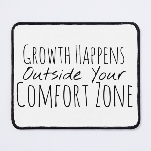 Item preview, Growth Happens Outside Your Comfort Zone – Growth Affirmation designed and sold by Camila  Ardila.