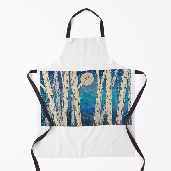 Item preview, Silver Birch Trees in the Moonlight designed and sold by Lynne Beattie.