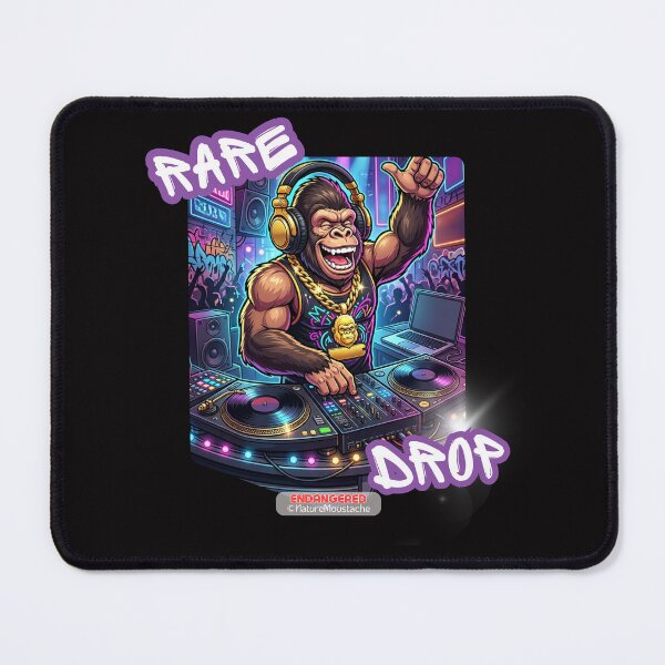 Item preview, Gorilla DJ - Wild Rhythm & Neon designed and sold by Nature & Moustaches.