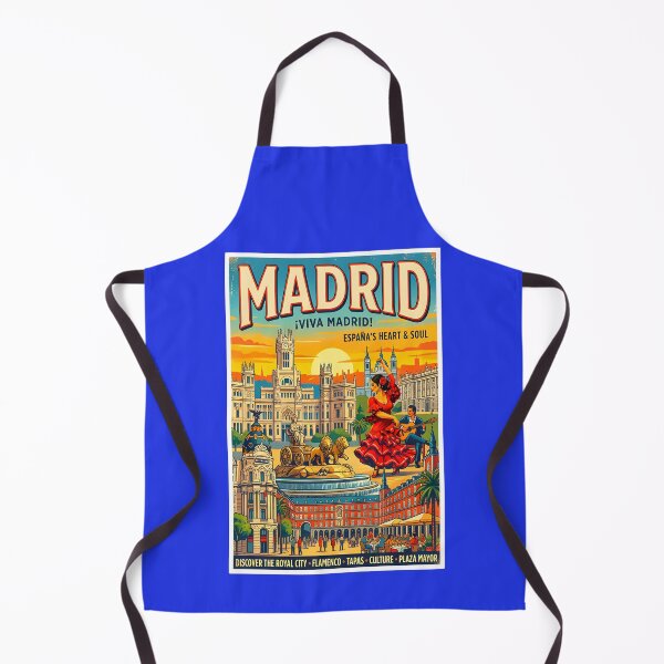 Item preview, Madrid City Spain Design 1 designed and sold by DigitalandPhoto.