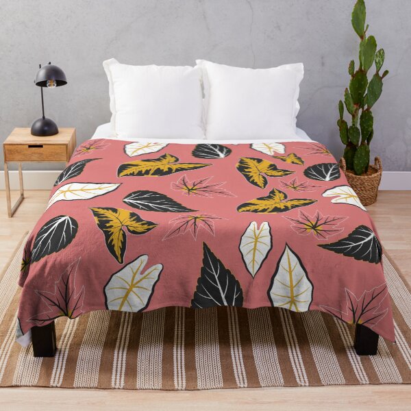Item preview, Black and Gold Tropical Arrowhead Leaf Seamless Pattern designed and sold by Surya Design Studio.