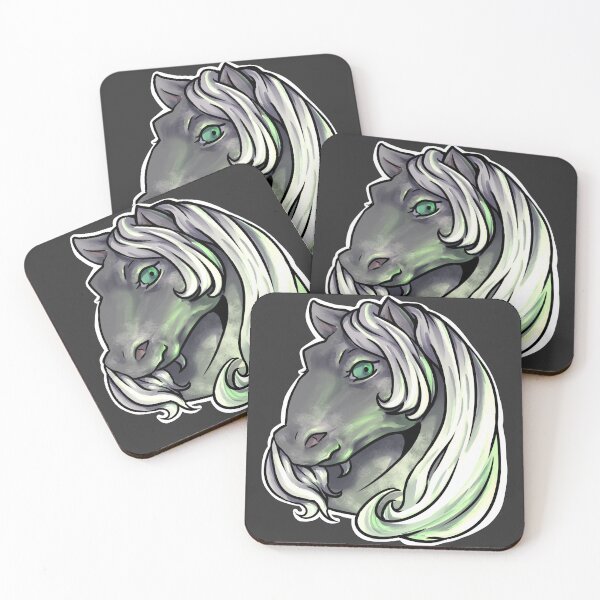 Item preview, Horse Bust - Long Haired Dapple designed and sold by AstralRavens.